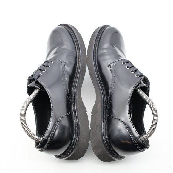 All Saints Black Leather Derby Oxford Men\'s EU Size 42 Casual Dress Shoes main image 7